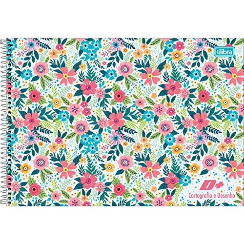 Caderno Desenho, Tilibra 17.878, Capas Sortidas, Pacote com 4 Cadernos