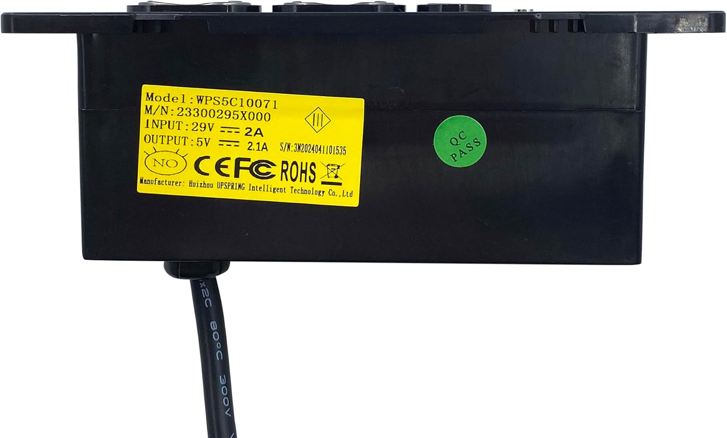 Fruhdi Power Recliner Lift Chair Electric Sofa 5 Button 5 Male Pin 2 Female Pin Switch Hand Control Replacement with Dual USB A C Ports