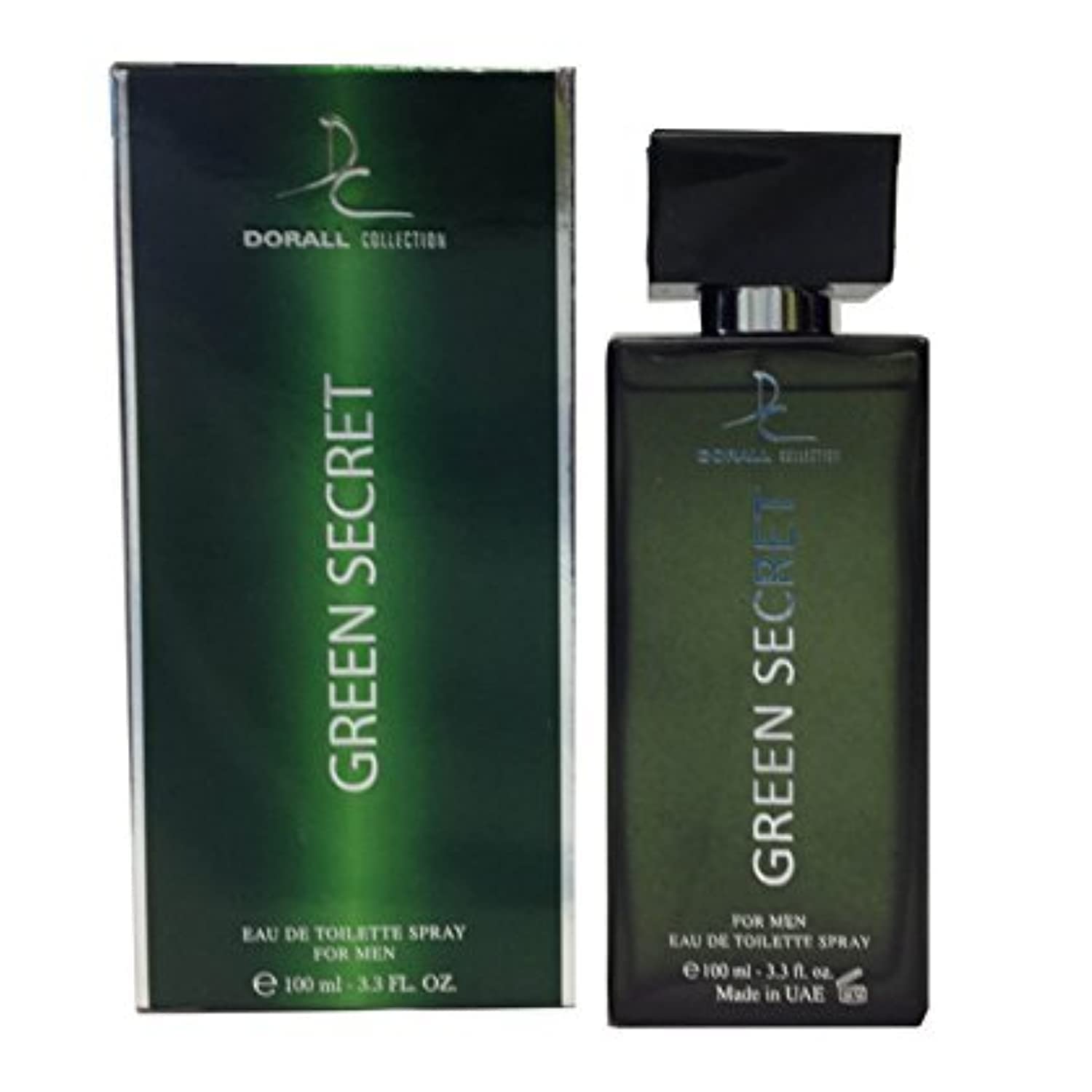 Dorall Collection Green Secret Eau De Toilette For Men – 100ml, Long Lasting Green & Floral Fragrance – Everyday Fresh Perfume