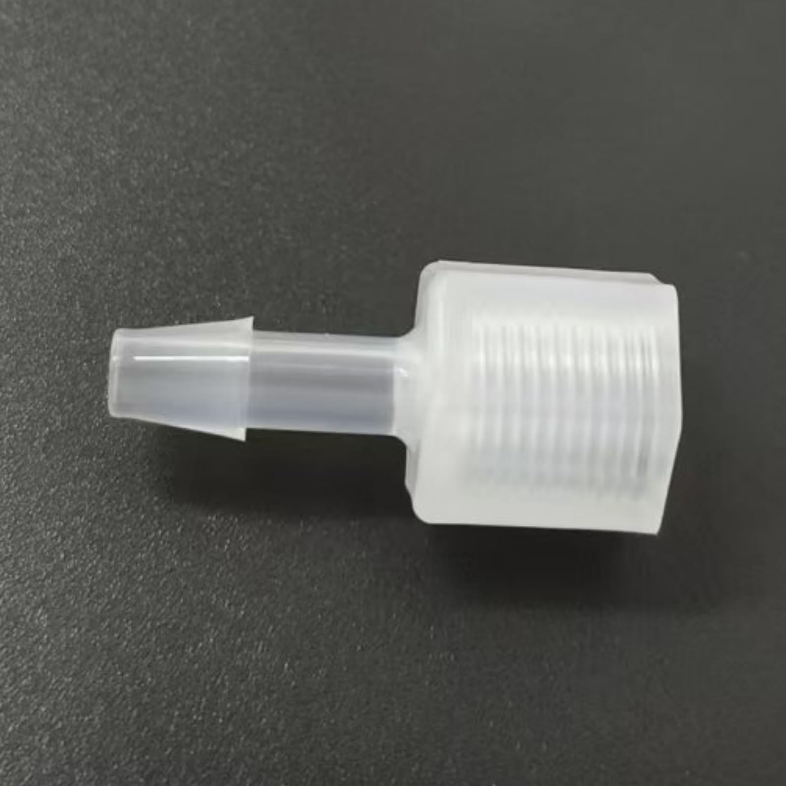 Adaptador de rosca macho/hembra de plástico reutilizable de 1/8 G, conector de polipropileno para aplicaciones de combustible y líquidos (5/32 pulgadas, tipo L, 4 bar), 50 unidades