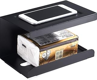 Porte Papier Toilette Mural accessoires de toilette distributeur de papier toilette serviette Distributeur de papier de toilette de rayonnage de stockage de crémaillère avec le téléphone Derouleur Pap