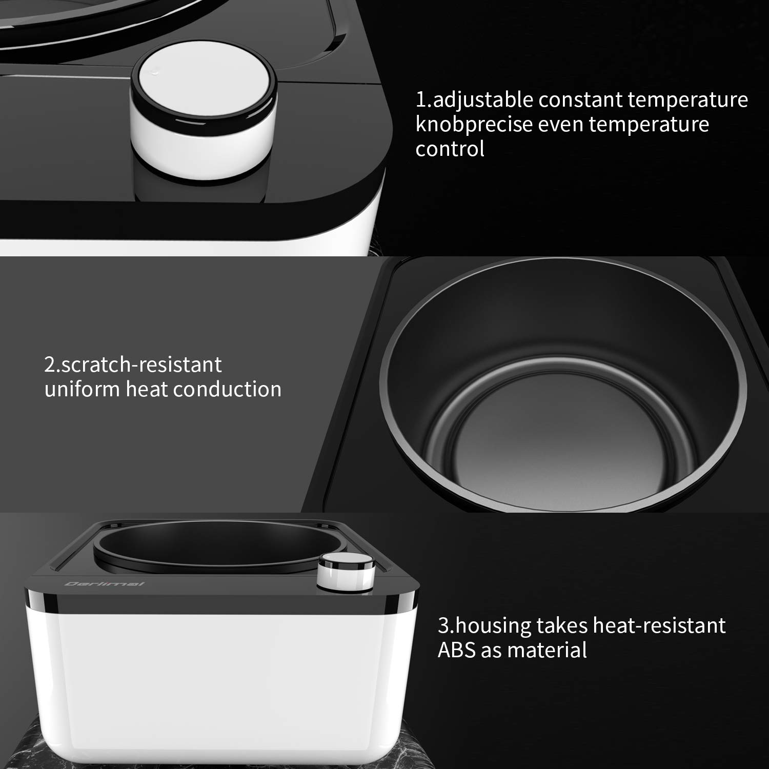 LeChic Wax Warmer Hair Removal Wax Kit 5 Bags of Hard Wax Beans