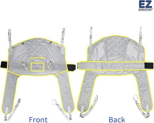 Miniatura 2 de EZ Assistive Eslinga universal para higiene, soporte acolchado para el paciente, reutilizable y lavable, para trasladar pacientes a cómodos e