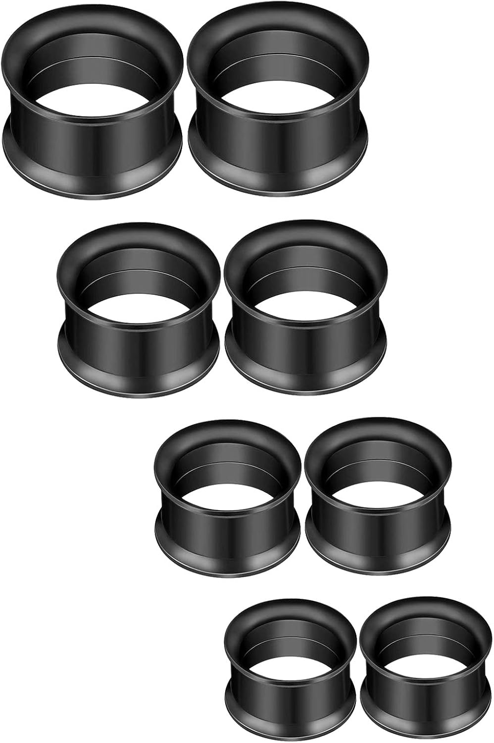 AceFun Ear Tunnels Stretching Kit Stainless Steel Gauge Plugs Screw Set