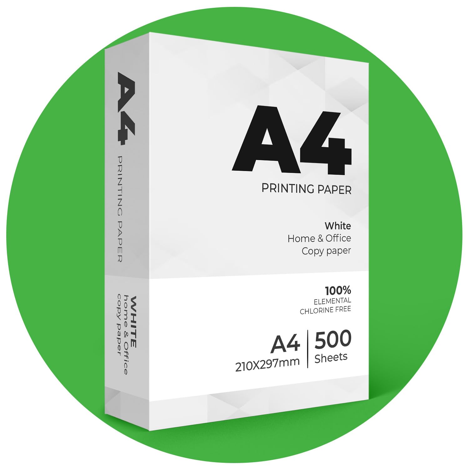 Stick Well Multi-Purpose A4 Printer Paper - 500 Sheets, Smooth White Paper Surface, Compatible A4 Paper with Inkjet, Laser Printers & Copiers, Ideal for Home & Office Use (1 Ream)