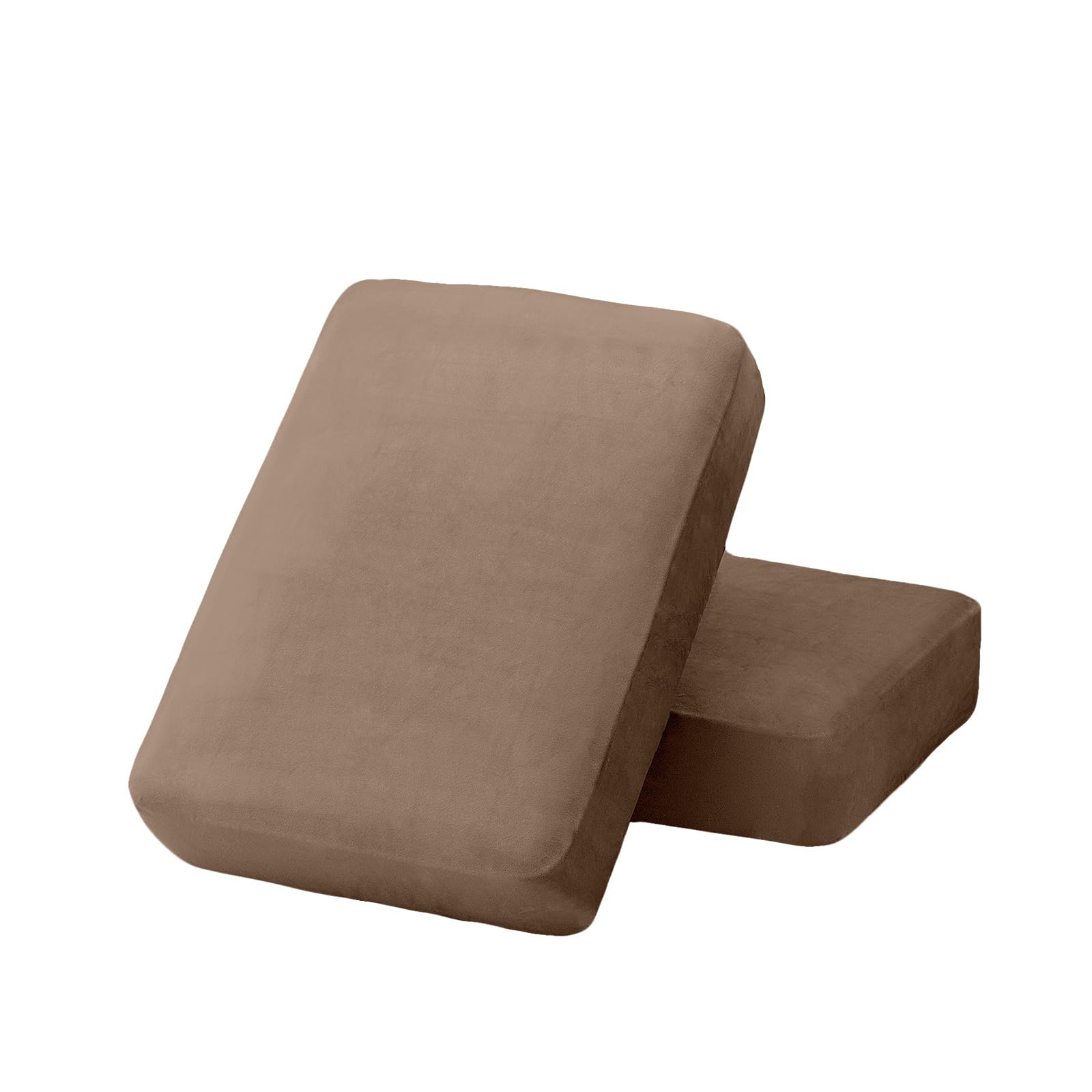 Housse de canapé extensible chameau Slish et Decor (Lot de 2)