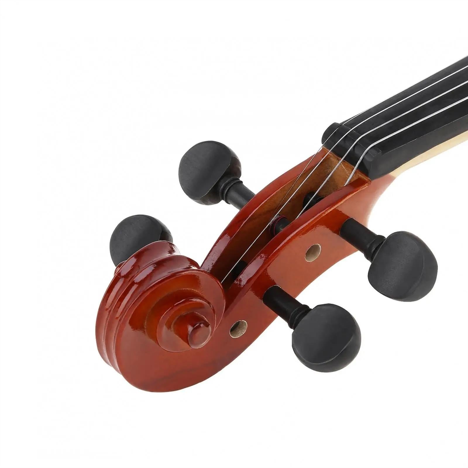 Geige 4/4 3/4 1/2 Akustikvioline Geige Linde Mit Koffer Und Bogen Saiteninstrumente(1-2)
