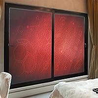 Vista 11 de Película de privacidad para ventana, color blanco y negro, calcomanías para ventanas manchadas, adhesivo estático para ventana, calcomanía