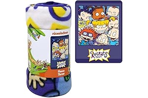 Rugrats Fleece Blanket: Snuggle Up with the Rugrats Crew