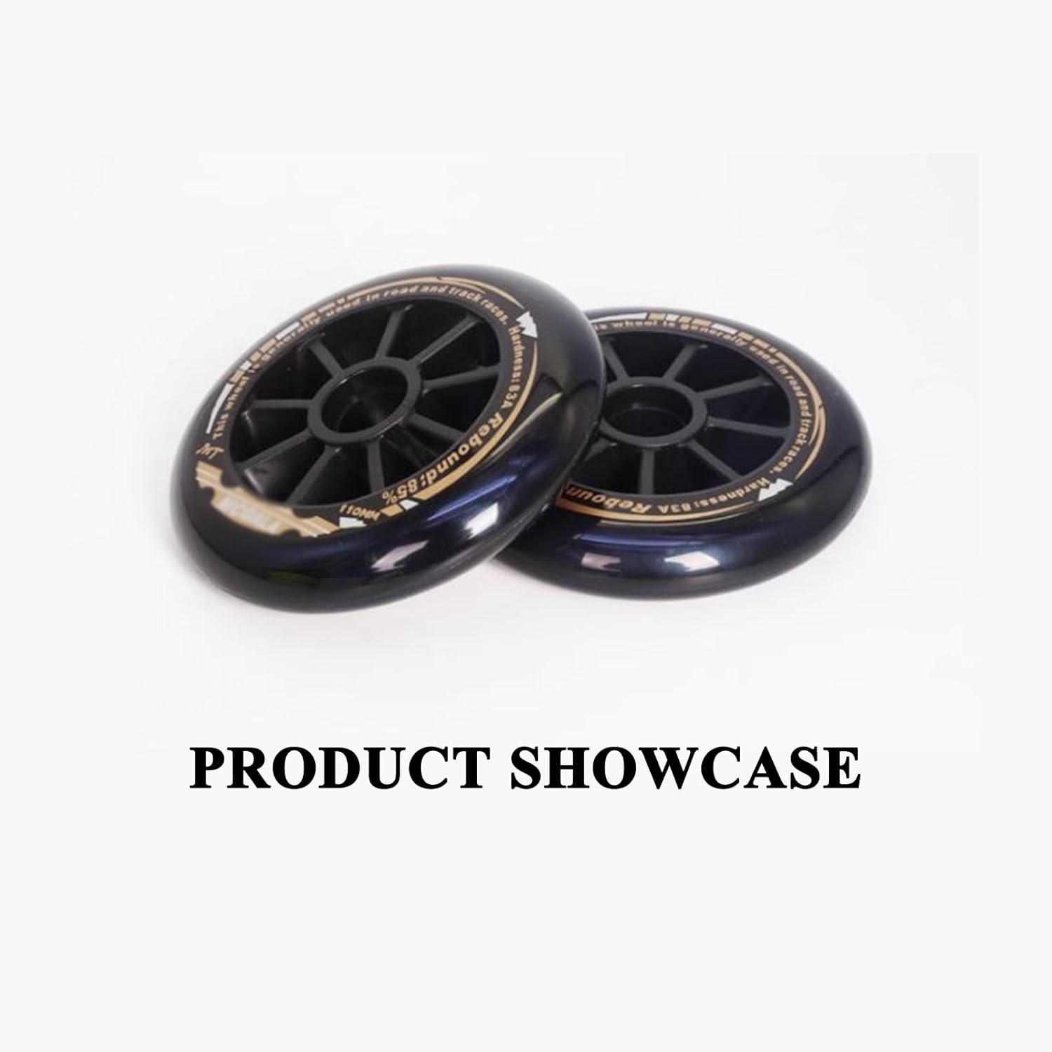 Roller Skate Wheels Outdoor/Indoor 8/6 Pack 83A Inline Roller Skate Wheels 90MM/100MM/110MM Wheel Replacement Luggage Wheels