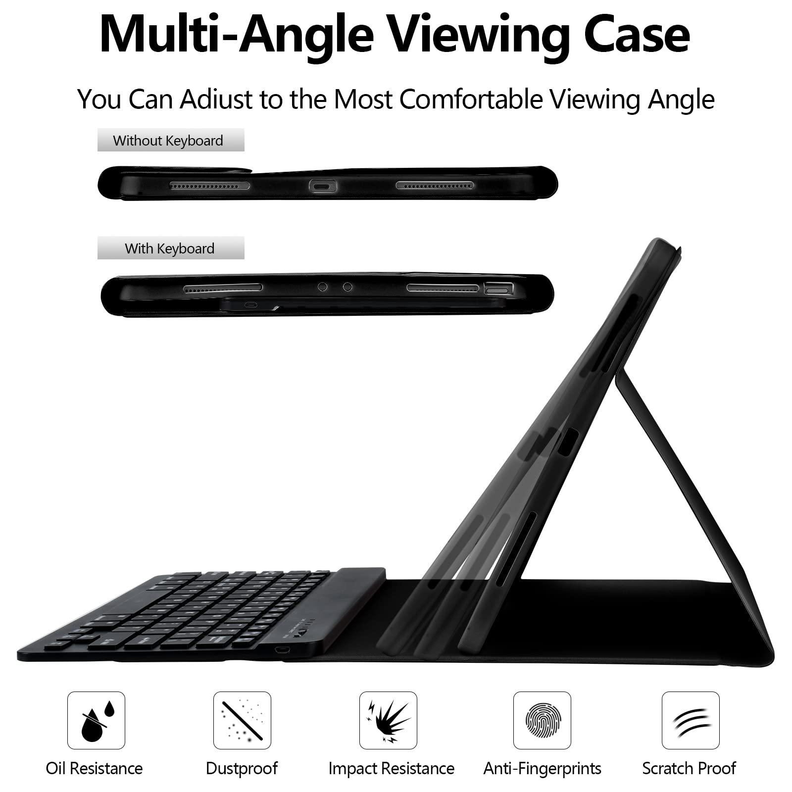 iPad Keyboard Case for iPad Pro 12.9 inch (5th, 6th Generation