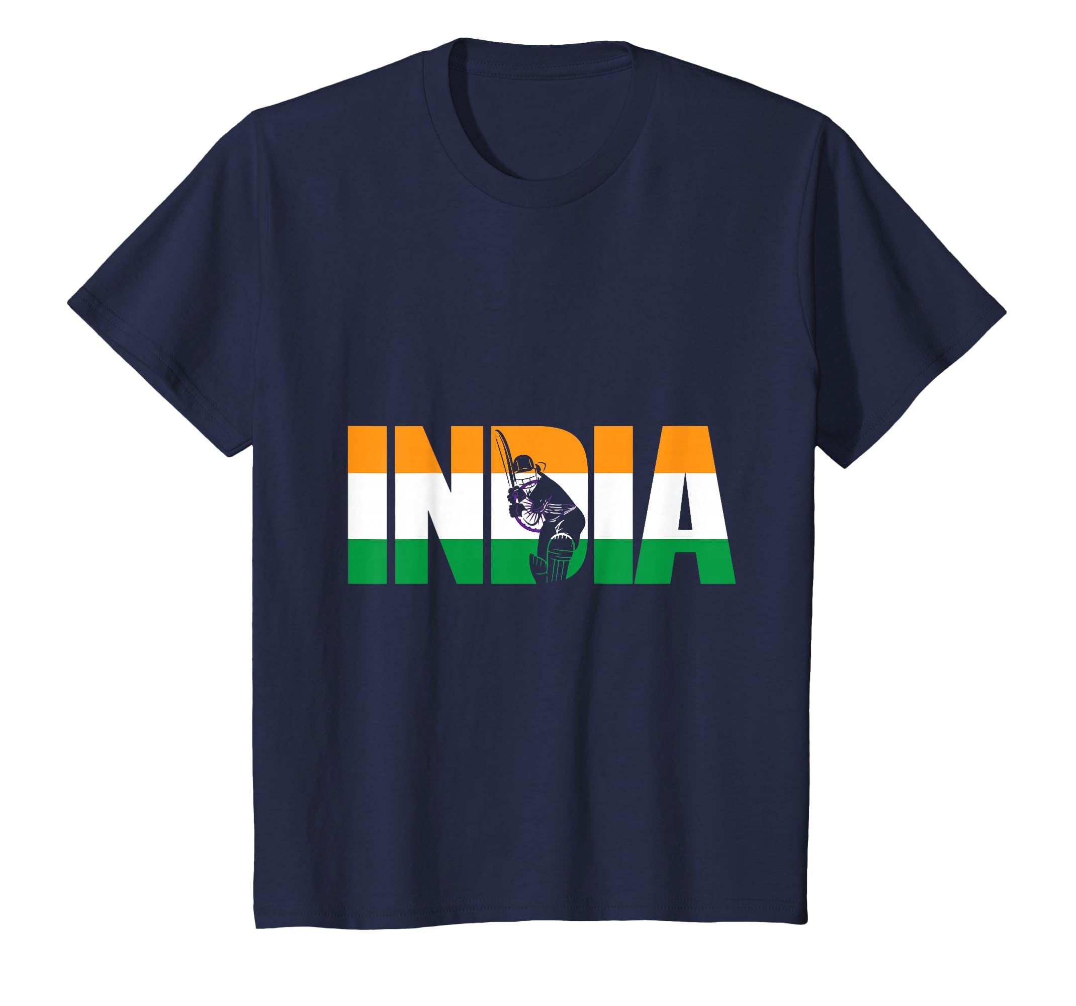 India Cricket T Shirt : Indian 2019 National Fans Jersey T-Shirt