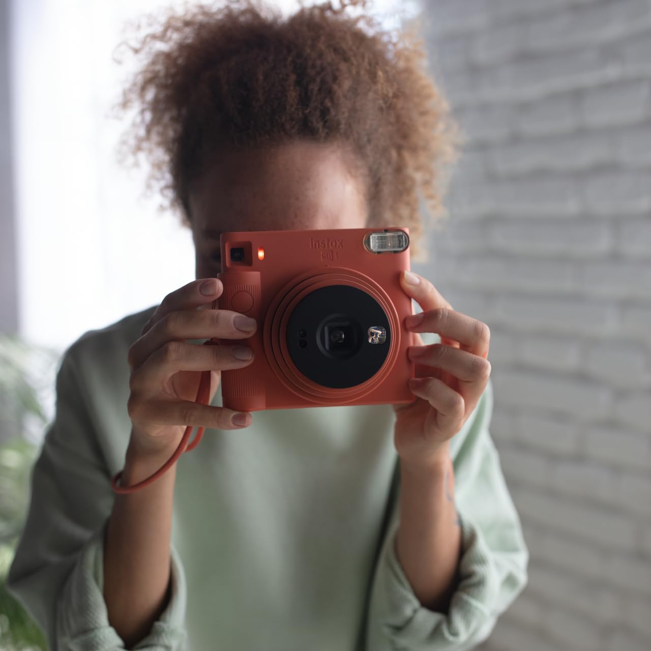 Amazon.com : Instax Square SQ1 Instant Camera, Terracotta Orange