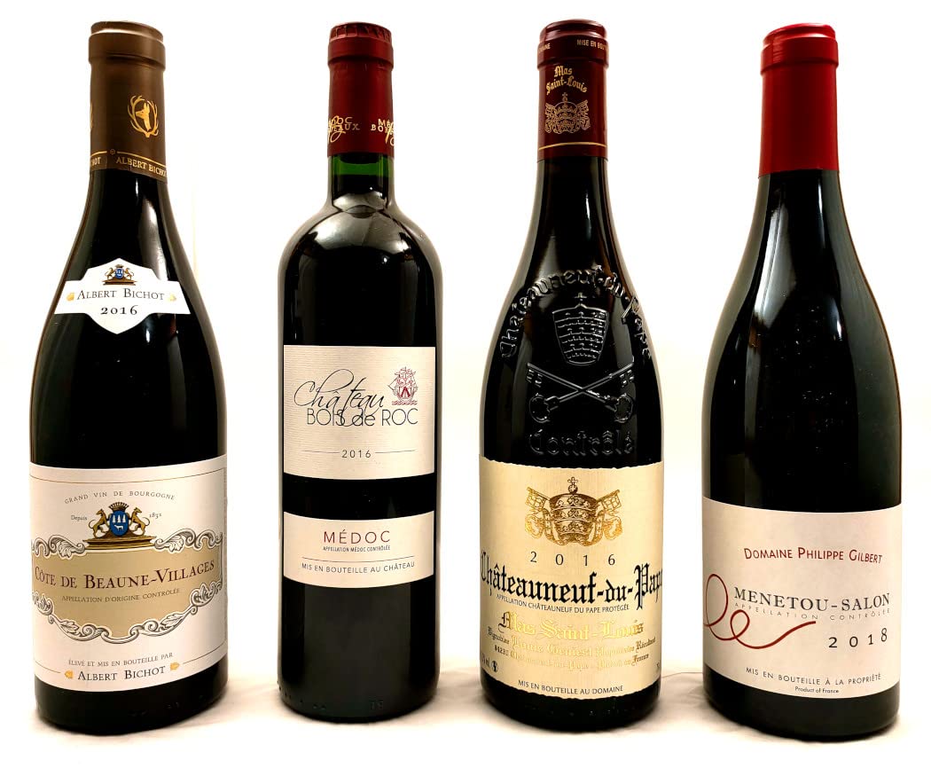 Dégustation "4 Coins de France" Vins Rouges : Bordeaux, Bourgogne, Rhône, Loire + Fiche de Dégustation !