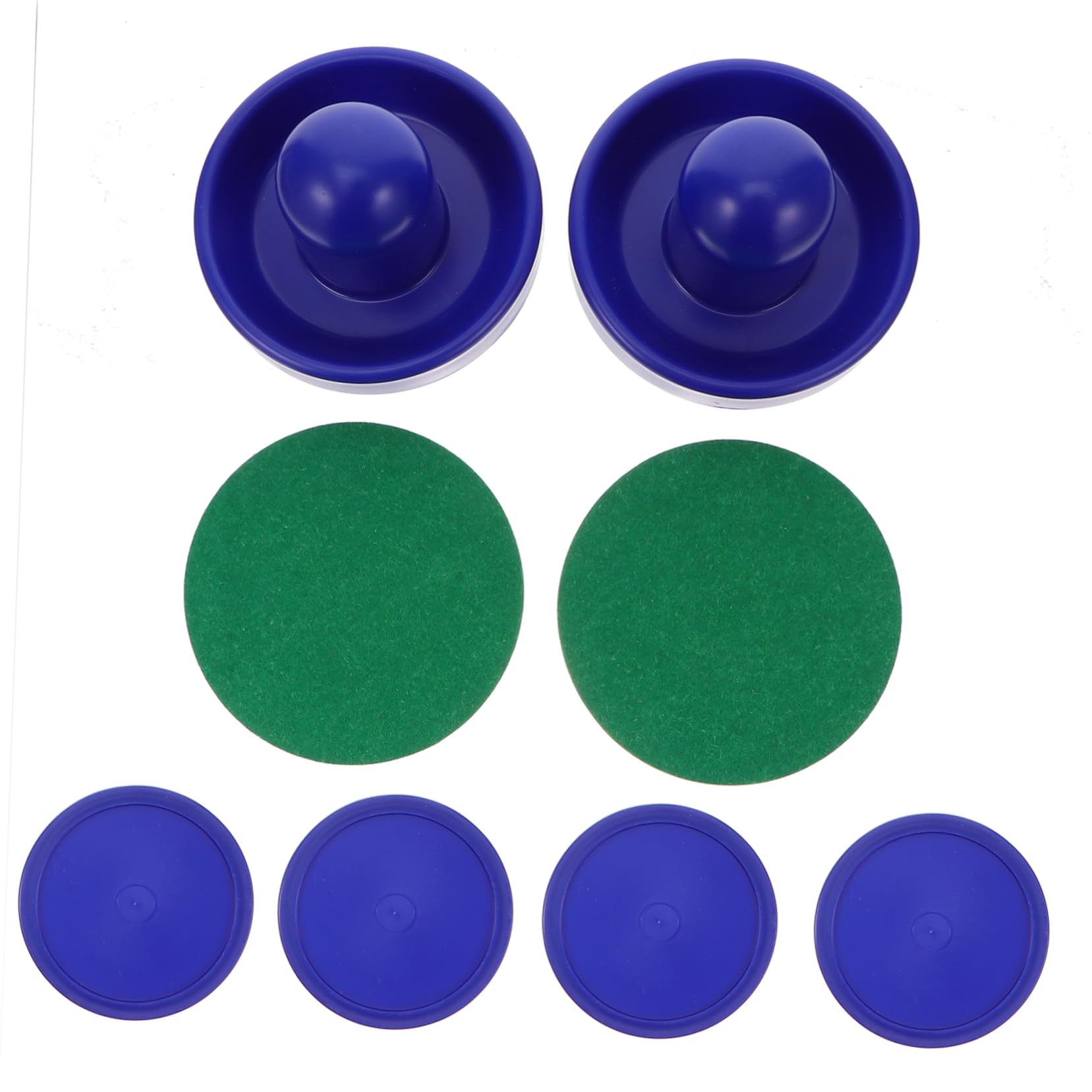 Toyvian 1 Set Air Hockey and Pushers Replacement Accessories for Game Tables Durable Air Hockey Puck Ergonomic Design for Enhanced Gameplay Experience