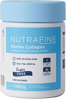 Marine Collagen Doğal%100 Çift Hidrolize Tip 1 Balık Kolajen Peptitler 70 gr(7 günlük)