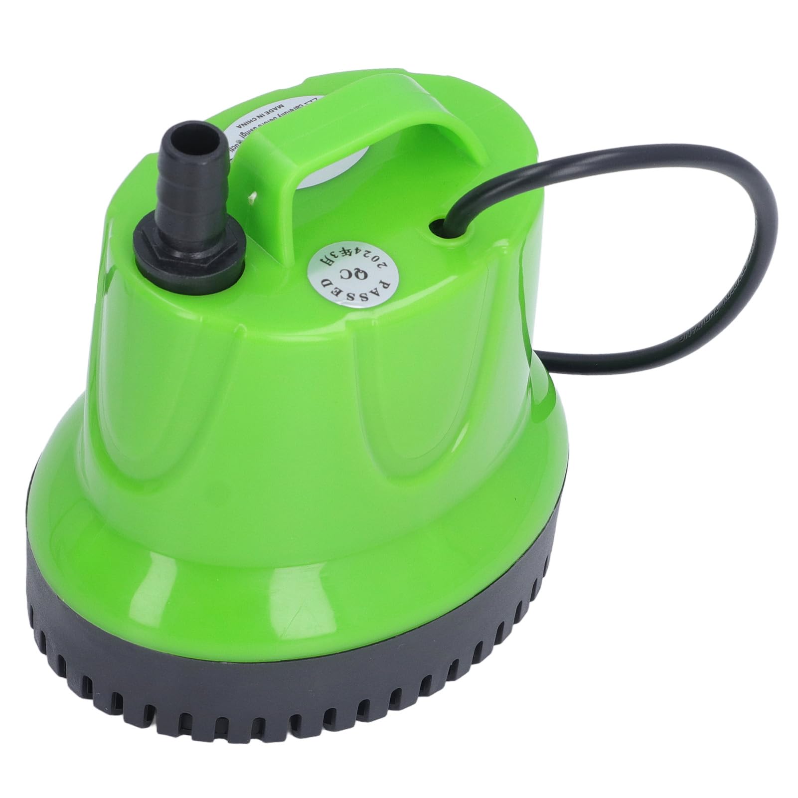 Bomba de Agua Sumergible para Drenaje de Piscina, Bomba de Agua Sumergible de Succión de 360 ​​grados, Elevación Ultra Silenciosa, 60 W, 11,5 Pies para Acuario (Enchufe UE