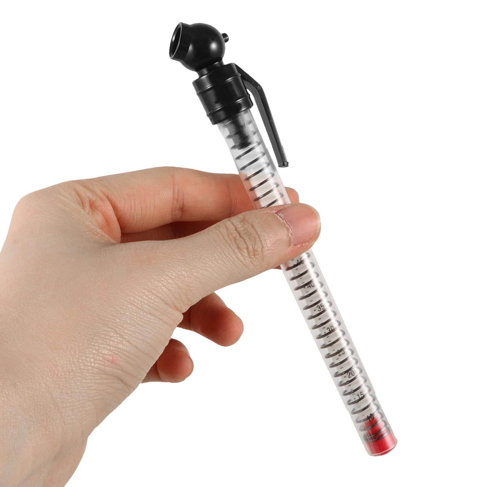 TOPPERFUN 1 Set Tire Tread Depth Gauge Tire Measure Tool Depth Tire Thread Measuring Gauge