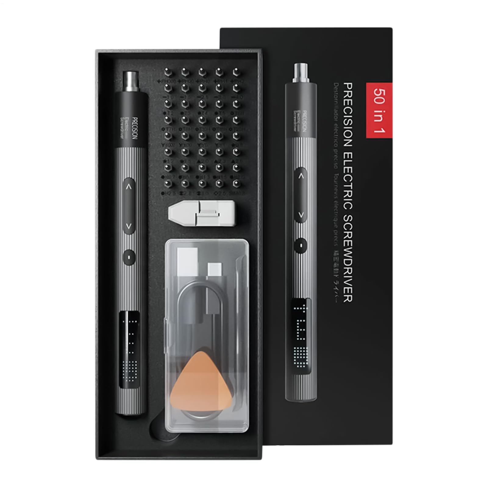 Kit de Destornillador Eléctrico 50 en 1 Juego de Destornilladores