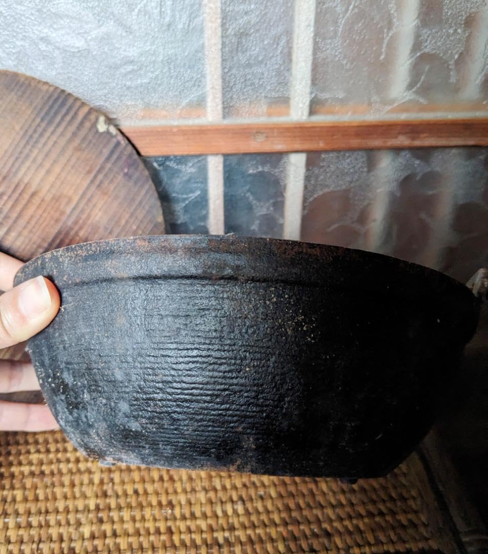 Amazon | 南部 鉄鍋 鉄器 古道具 年代物 アンティーク ヴィンテージ