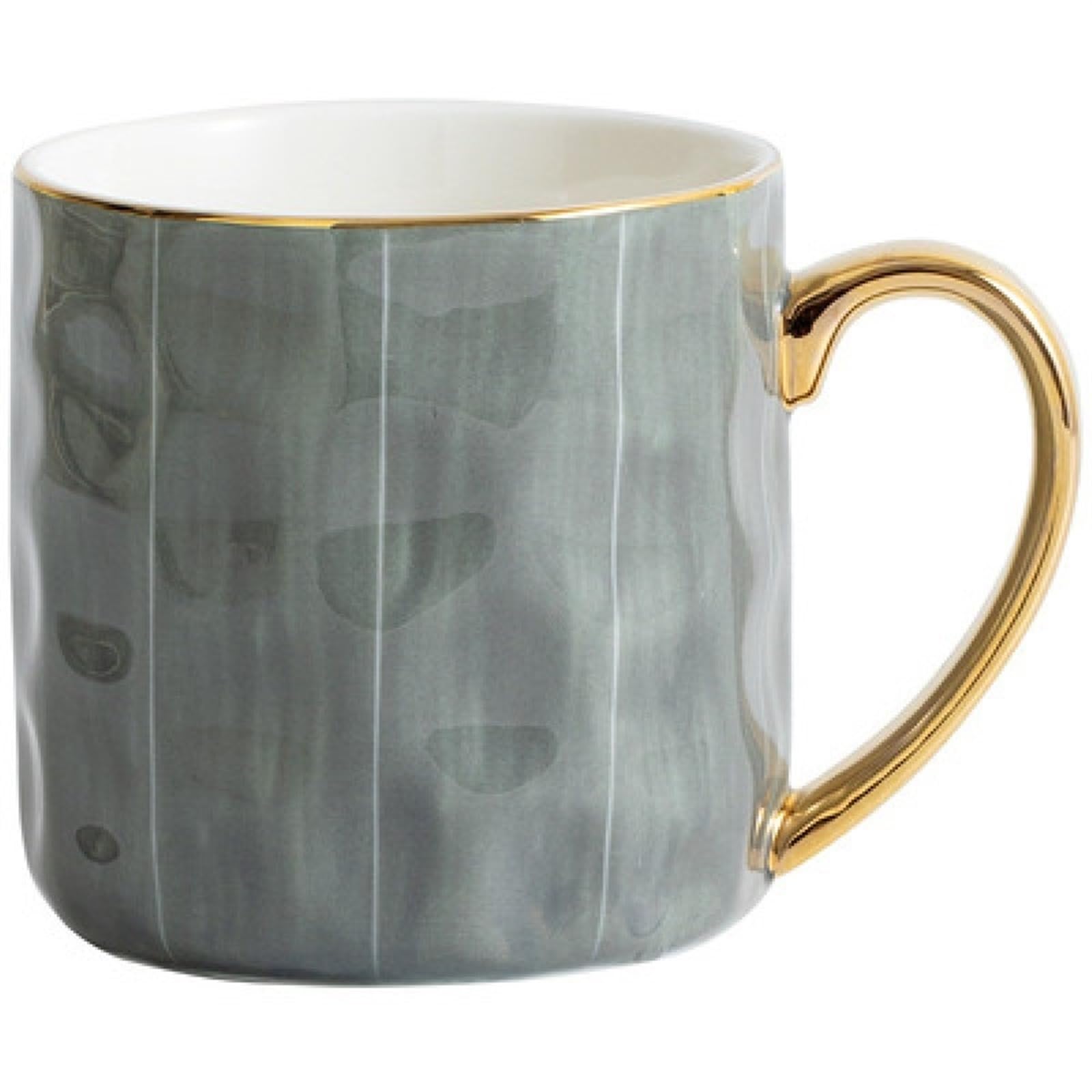 Keramik-Hammer-Muster, Wasserbecher, konkav, konvex, Kaffeetasse zum Trinken von Haferflocken, Frühstück im Büro oder zu Hause