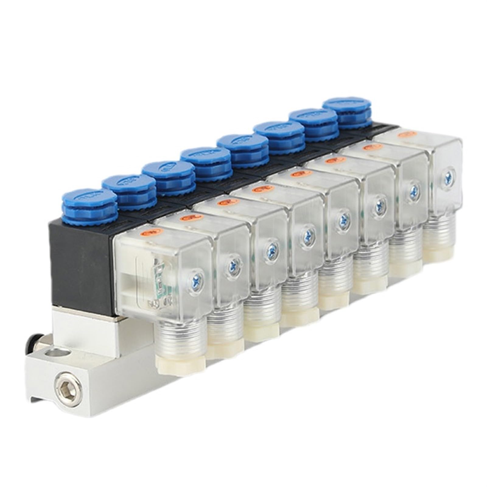 Électrovanne pneumatique pour automatiser les vérins d'atelier