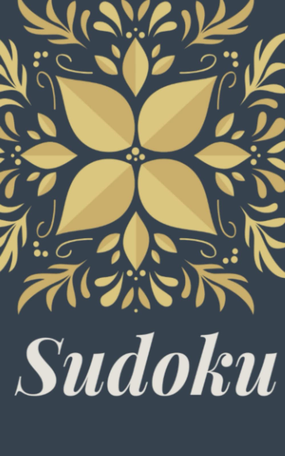 Travel Sudoku with Gold Design on Cover 160 Hard Puzzles: Perfect Christmas gift and Stocking Stuffer for Sudoku Puzzle Lovers!