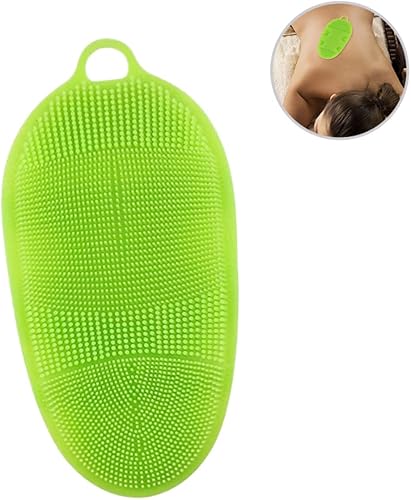 Miniatura 8 de Healifty Juego de 2 guantes de baño para exfoliar y masajear la piel, guantes de ducha para limpieza profunda y uso de spa, cepillo de baño suave