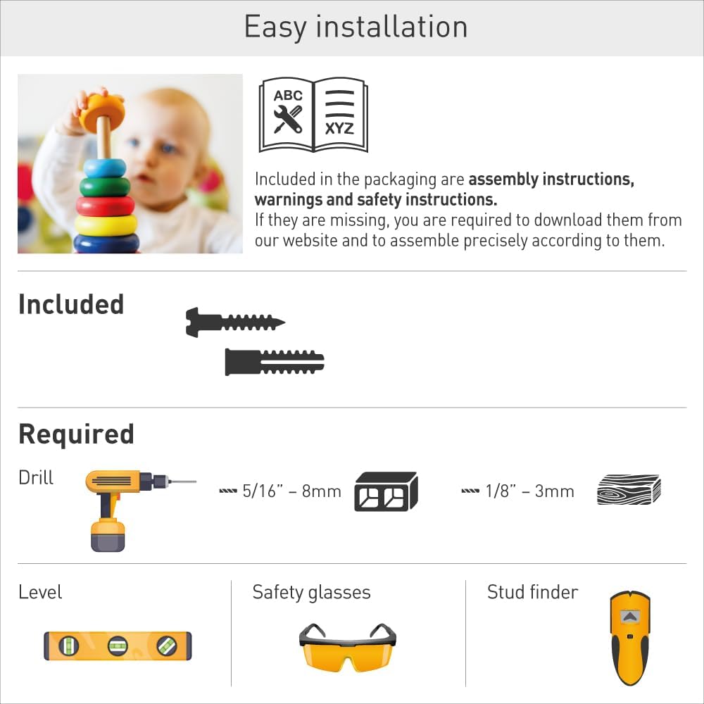 Barkan Lockable Tablet Mount Holder for 7-14 inch Devices, Anti-Theft, Fixed, 360 Degree Rotation Bracket, fits Apple iPad/Air/Mini, Samsung Galaxy Tab, Fire HD 7/8 / 10, White