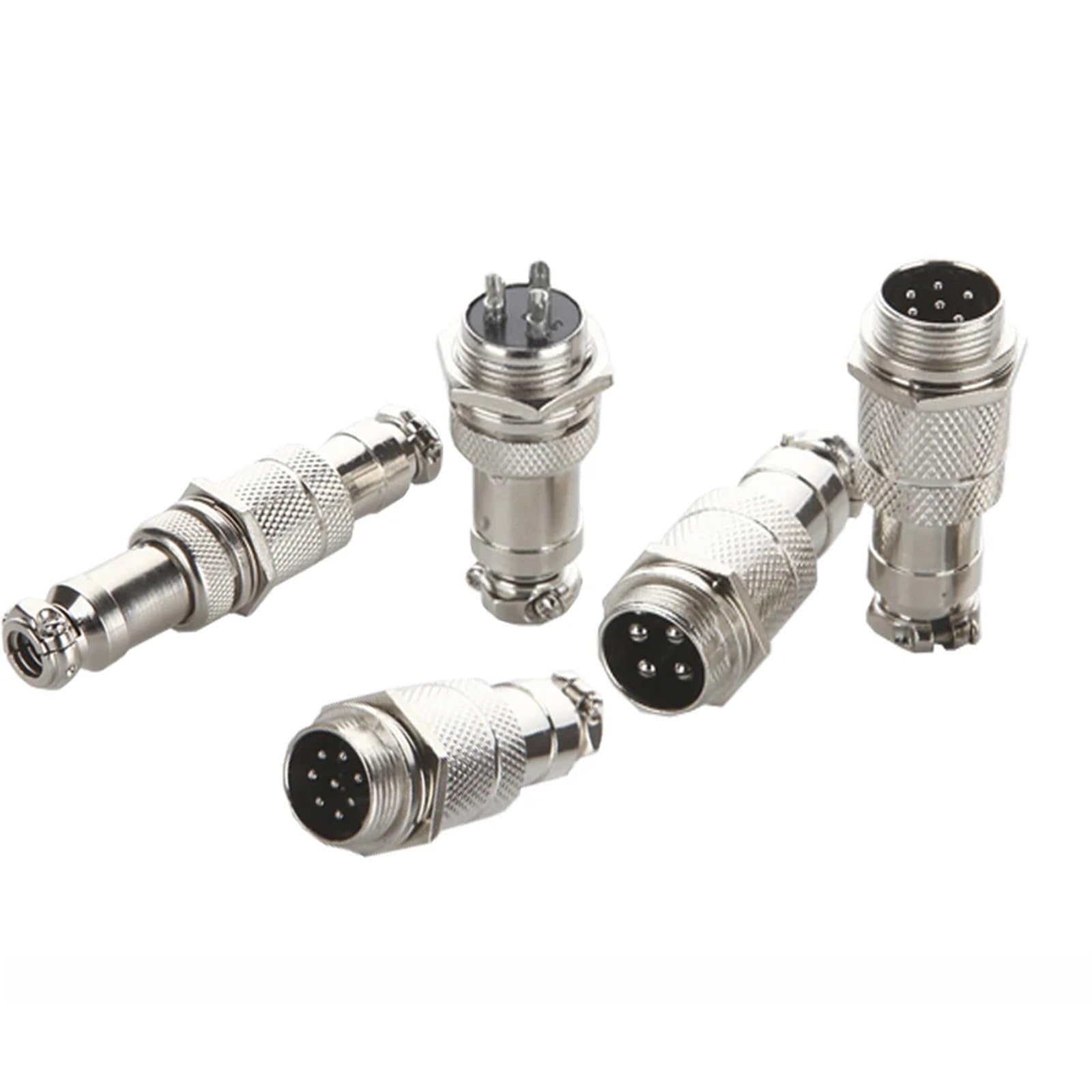 Connecteur GX12 3 broches 12mm en alliage métallique haute conductivité