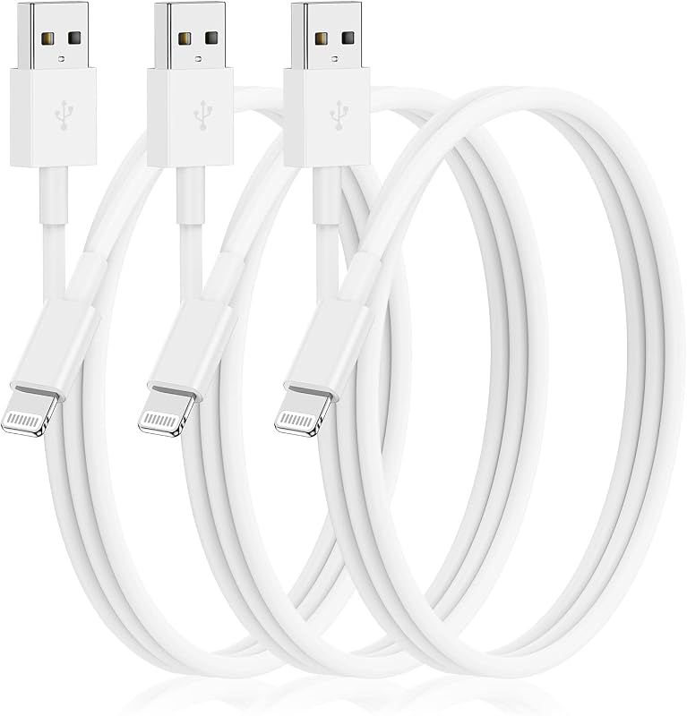 3Pack for Apple iPhone 14/13 Fast Charger Cable 3ft [Apple MFi Certified] | USB Type C to Lightning Cable 3 Foot Apple iPhone Charging Cord for iPhone14 13 12 Pro XR XS Plus with Fast Charging Support