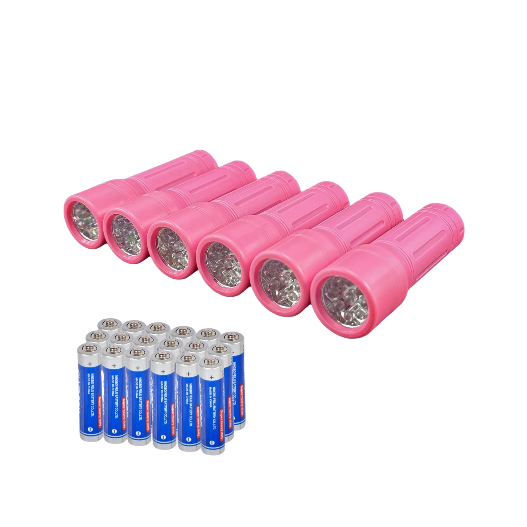 Hilngav 9-LED Mini Flashlight, Small Multicolor Flashlights with Lanyard, Batteries Included, for Hurricane Supplies, Christmas Gifts Stocking