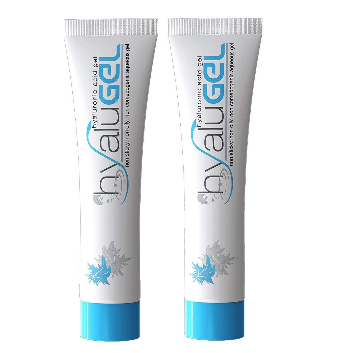 Hyalugel Hyaluronic Acid Gel Moisturizer and Conditioner for the Oily and Acne Prone Skin - Pack of 2