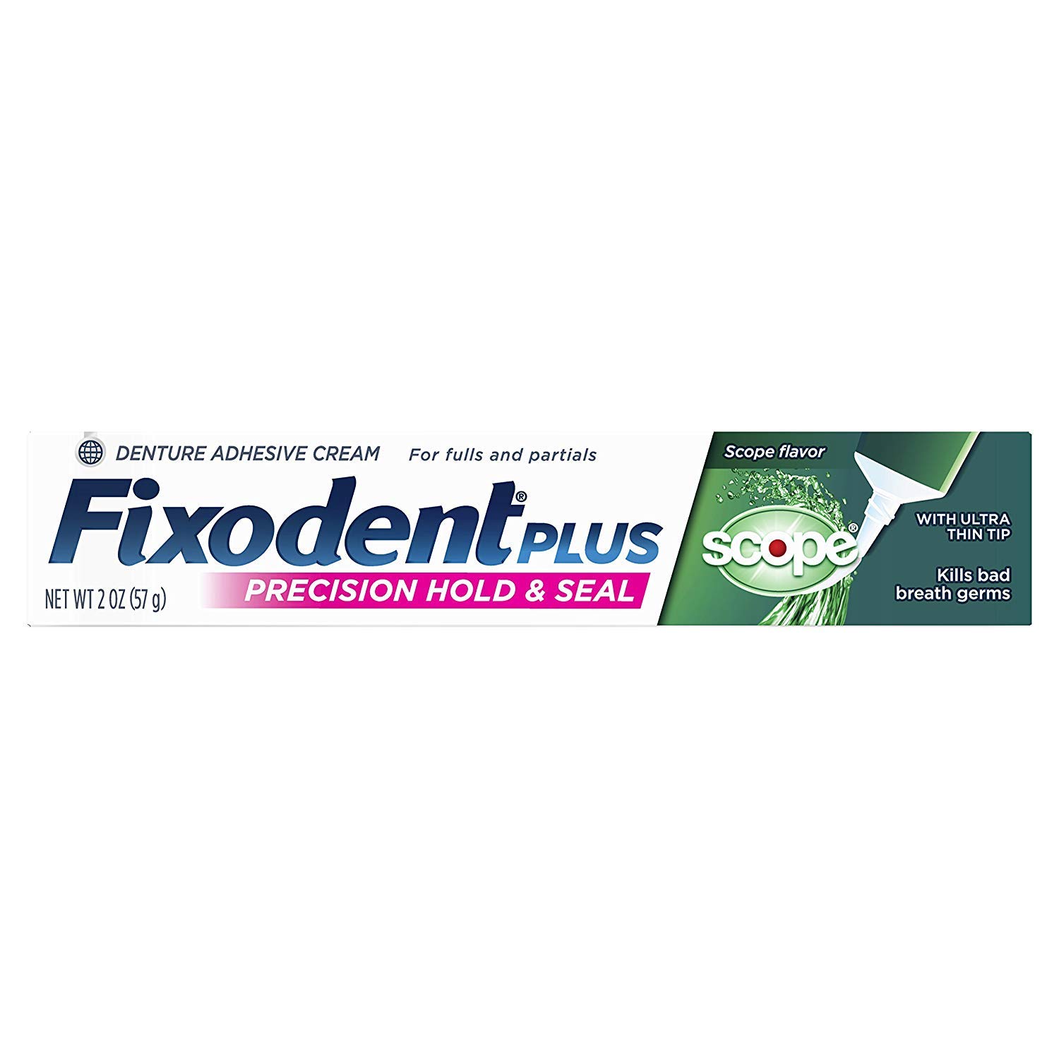 FixodentScope Adhsve Size 2z Fixodent Control Denture Adhesive Plus Scope