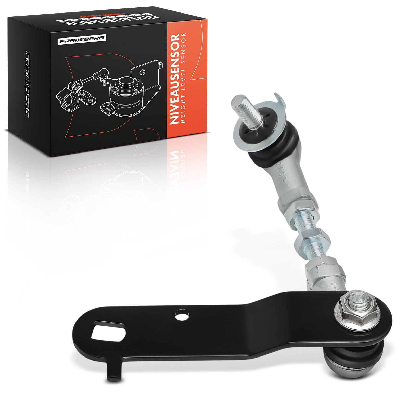 Frankberg Sensor de nivel Sensor de altura Compatible con Serie 5 Touring F11 Serie 1 E81 Serie 3 Compact E46 X3 E83 Serie 3 Touring E91 Replace# 48906-35010