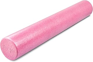 Yes4All Extra Firm EPP High-Density Foam Roller for Back Pain Relief, Yoga, Pilates - 12, 18, 24, 36 Inch