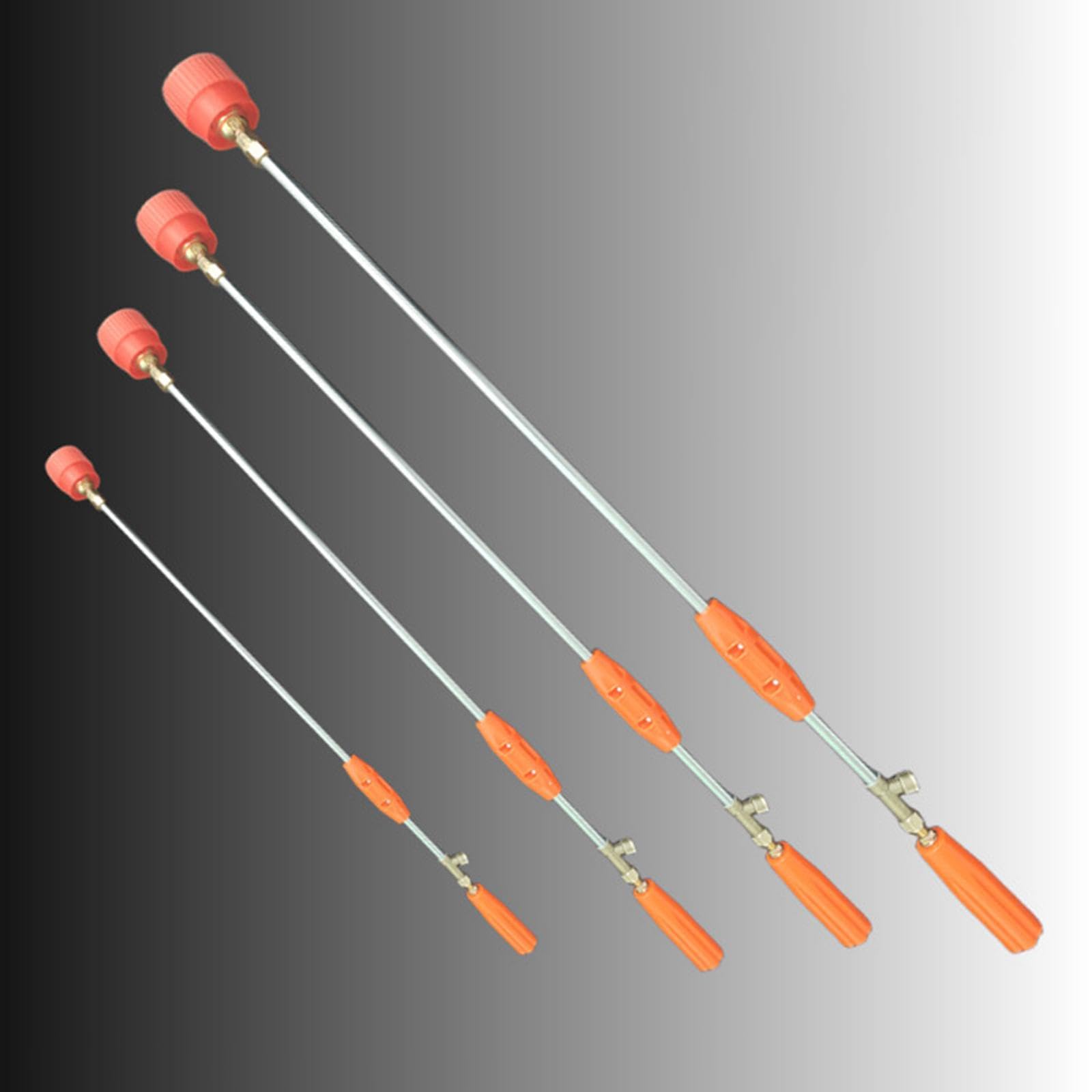 Lanza Pulverizadora para Hidrolavadora, Pulverizador Agrícola de Acero de 1/4", Varilla de Riego para Regar Plantas Y Limpiar Césped, Los 90CM