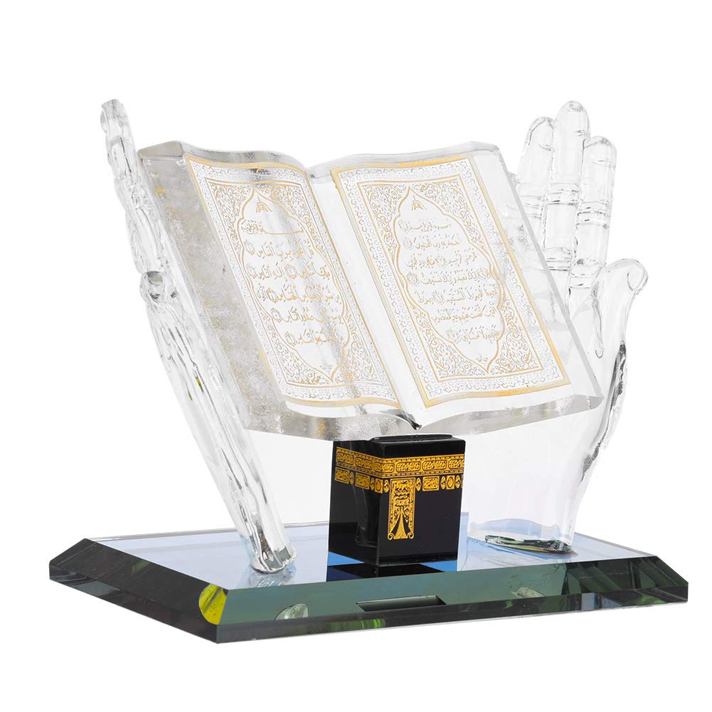 Patrón decorativo de cristal musulmán, recuerdos artesanales de construcción islámica, decoración de automóviles, accesorios islámicos, adornos artesanales, regalos islámicos