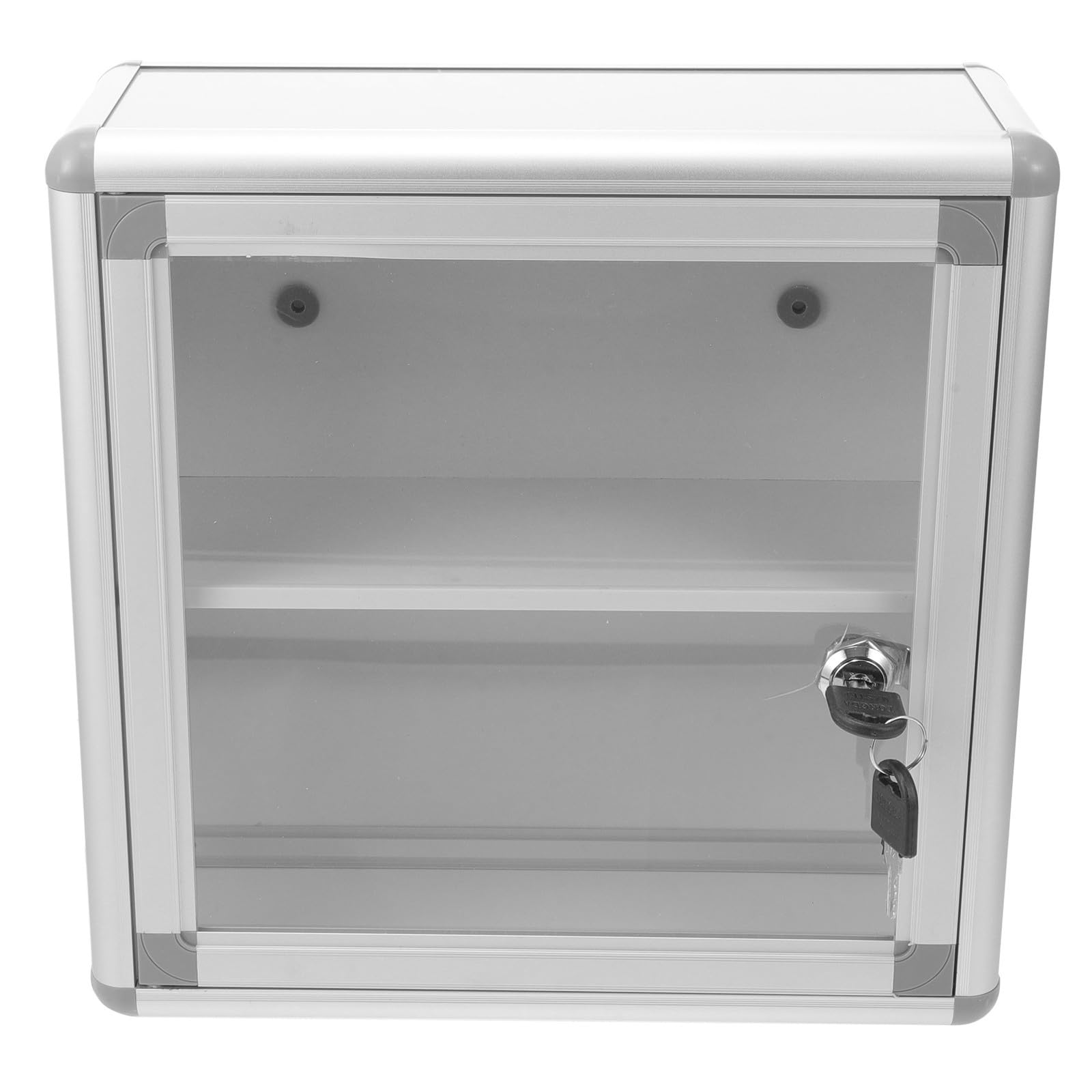 NUOBESTY Botiquín de Primeros Auxilios Diseño Seguro y Multicapa Cerradura para Colgar Pared, Caja de Medicina de Aleación de Aluminio para Uso en Oficina y Viajes