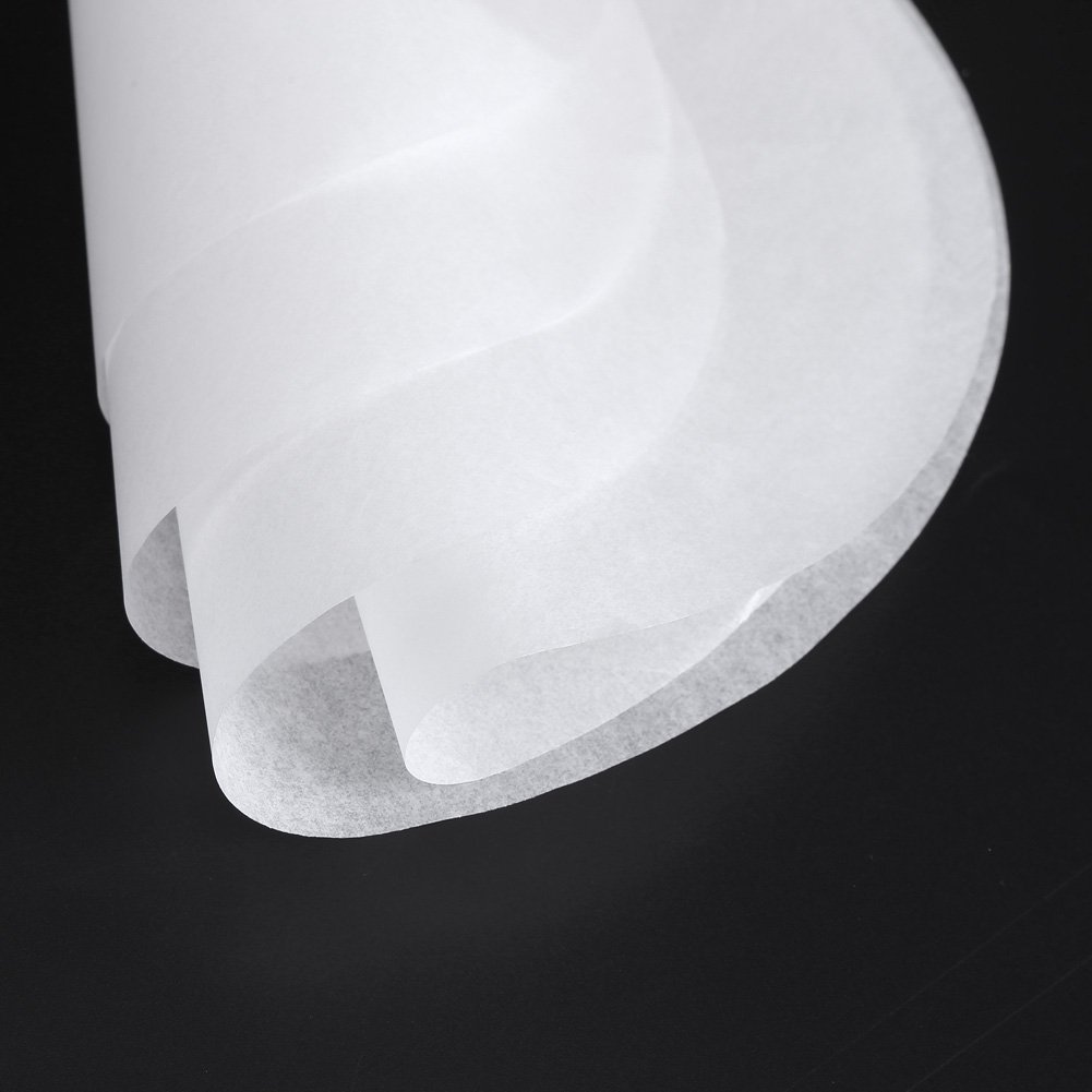 Antiaanbak-ovenpapier, olie-absorberend, bakpapier, 100 stuks, perkamentpapier, bakken van geroosterd papier, keukenkookgerei (8 inch