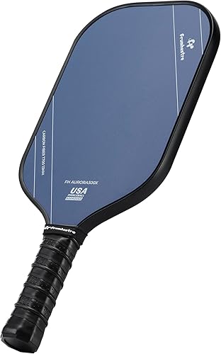 Miniatura 9 de Raqueta de pickleball FH-500 T700, raqueta de pickleball ofensiva de 0.551 in de grosor a dos manos, velocidad y control Rosa,Negro,Azul oscuro,Azul