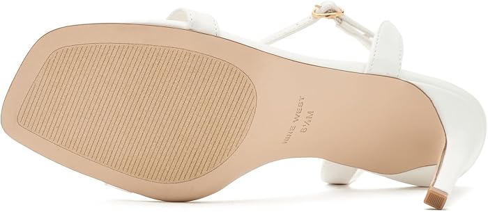 Сандалии Nine West Props, цвет: Белый — фото 5