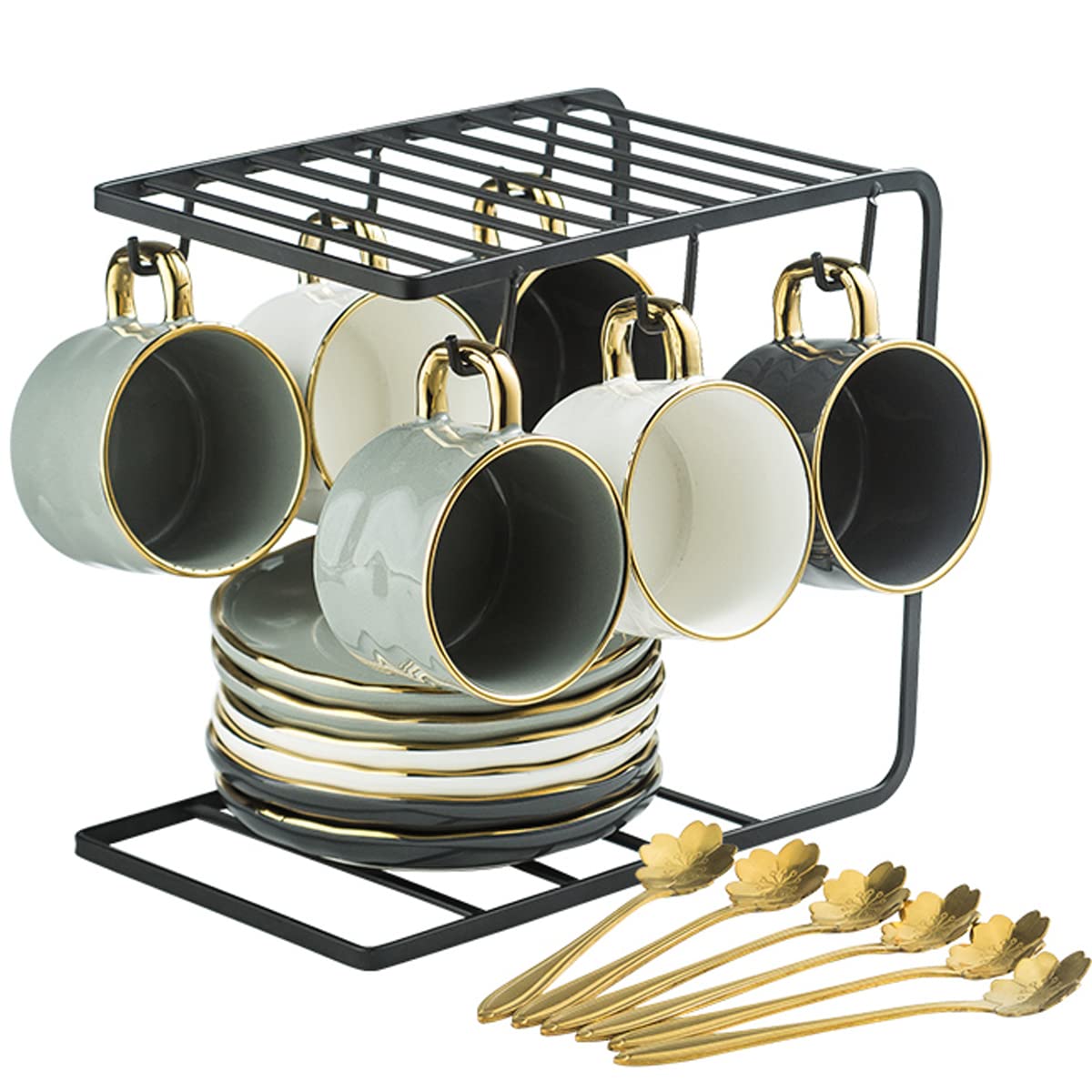 Tasses expresso porcelaine FOTN fini les placards encombrés de vaisselle