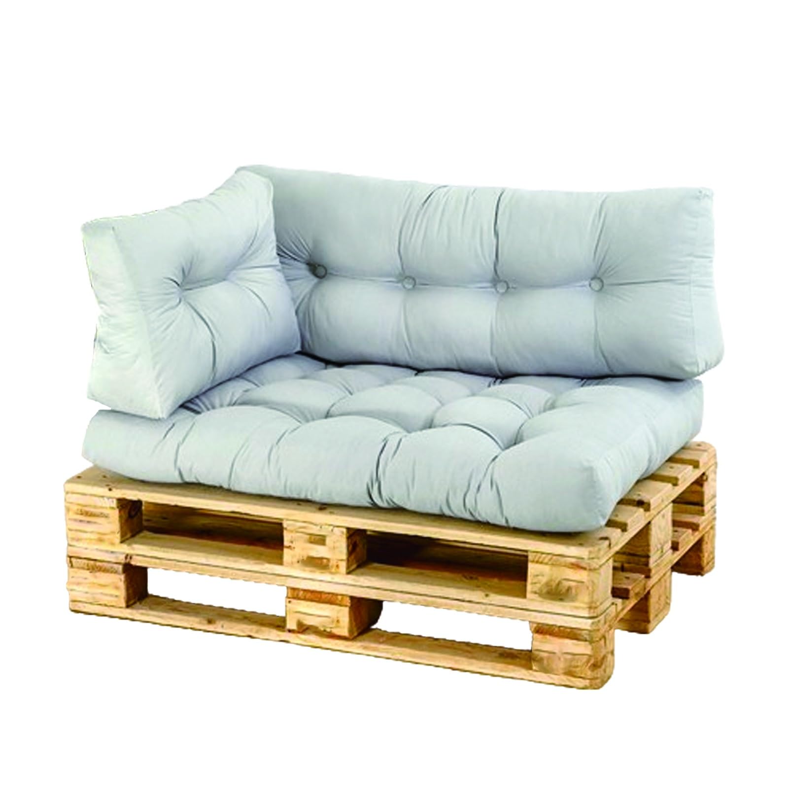 Palettenkissen Outdoor Set, Pallettensitzkissen Europaletten Sitzkissen Palettenmöbel Gartenkissen für Palettensofa Indoor & Outdoor Erhältlich