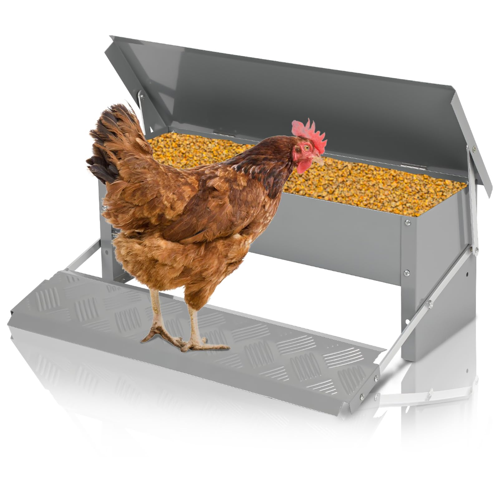 Hebitod Feedomatic Voederautomaat voor kippen, 5 kg Hebitod Feedomatic Voederautomaat voor kippen, 5 kg