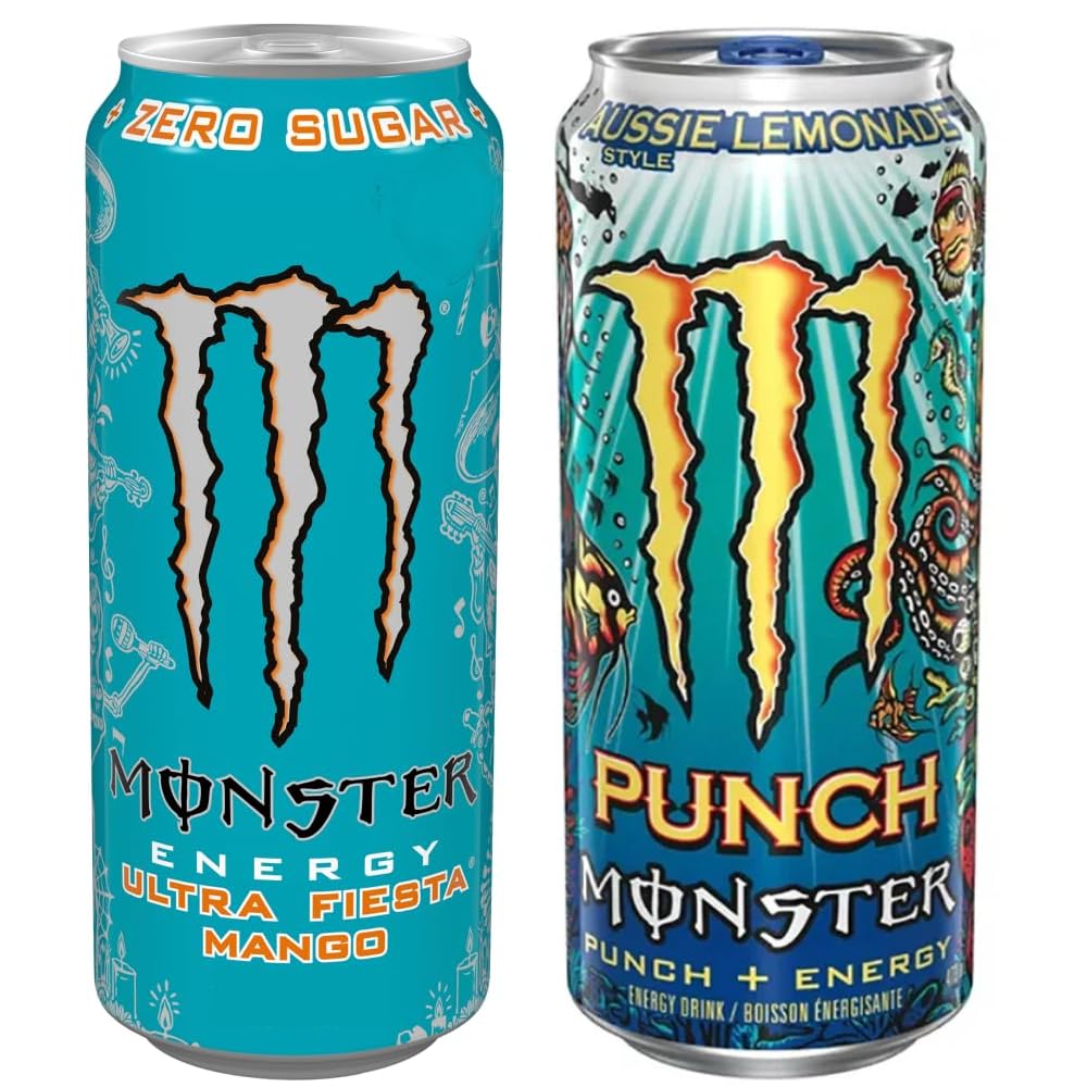 Monster Energy Aussie Style Lemonade & Monster Energy Ultra Fiesta