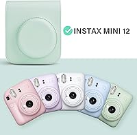 Vista 59 de Rieibi Funda para cámara compatible con Fuji Instax Mini 12 – Funda de transporte para cámara instantánea Fujifilm Instax Mini 12 – Mini 12 Funda