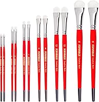 Vista 9 de Creative Mark Cepillos de acuarela para fregador, profesionales para fregar, secar, remodelar bordes y más - # 2
