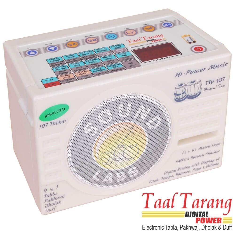 Modfash Taal Tarang Power Elektronische Tabla TTP-107 von Sound Labs
