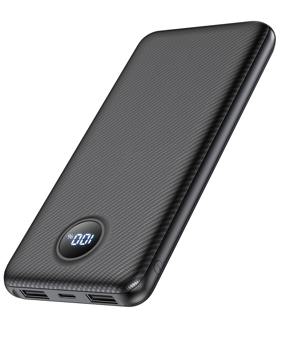 Power Bank Portable Charger 10000mAh Battery Pack Slim Powerbank with 5V 3A USB-C in Out Compatible with iPhone